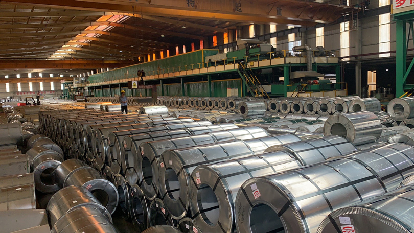 BIG-MATT-fletë-rrudhë-MBIRAJT-fabrika e galvanizuar-çelik-mbështjellës-prepainted-preinted-steel-EXPORT-NE-Central-Asia-DETAILS3