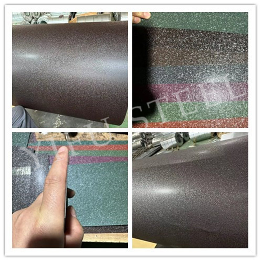 matt Ppgi Color Coated Galvanized Steel Coil Factory1